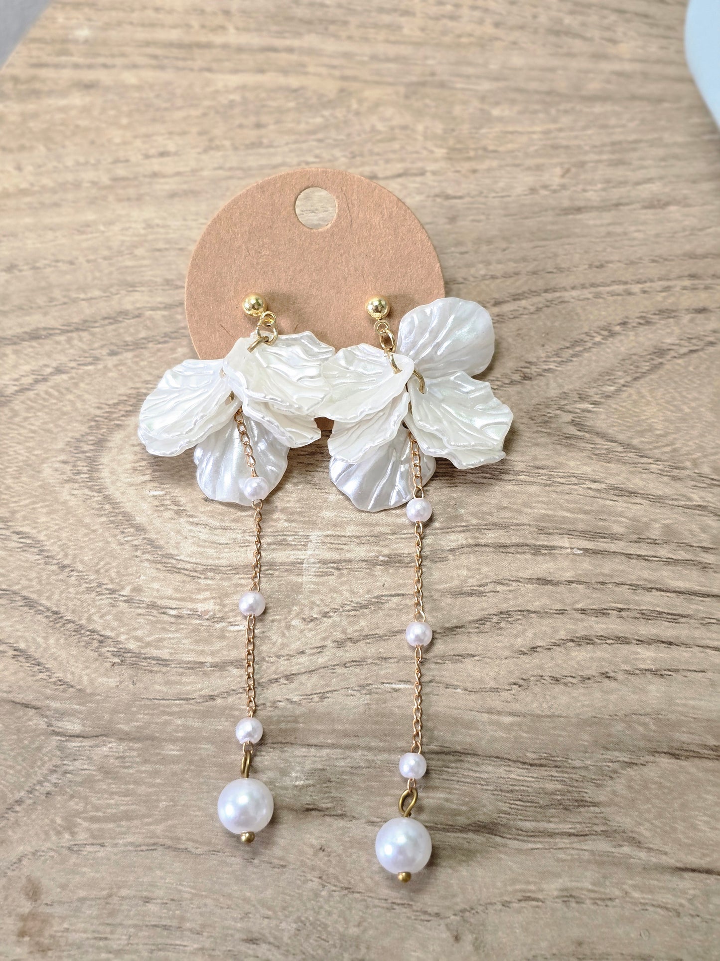 Flower Drop Earrings