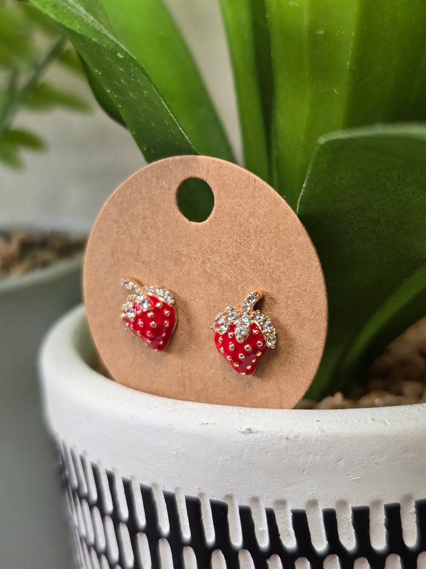 Strawberry Earrings