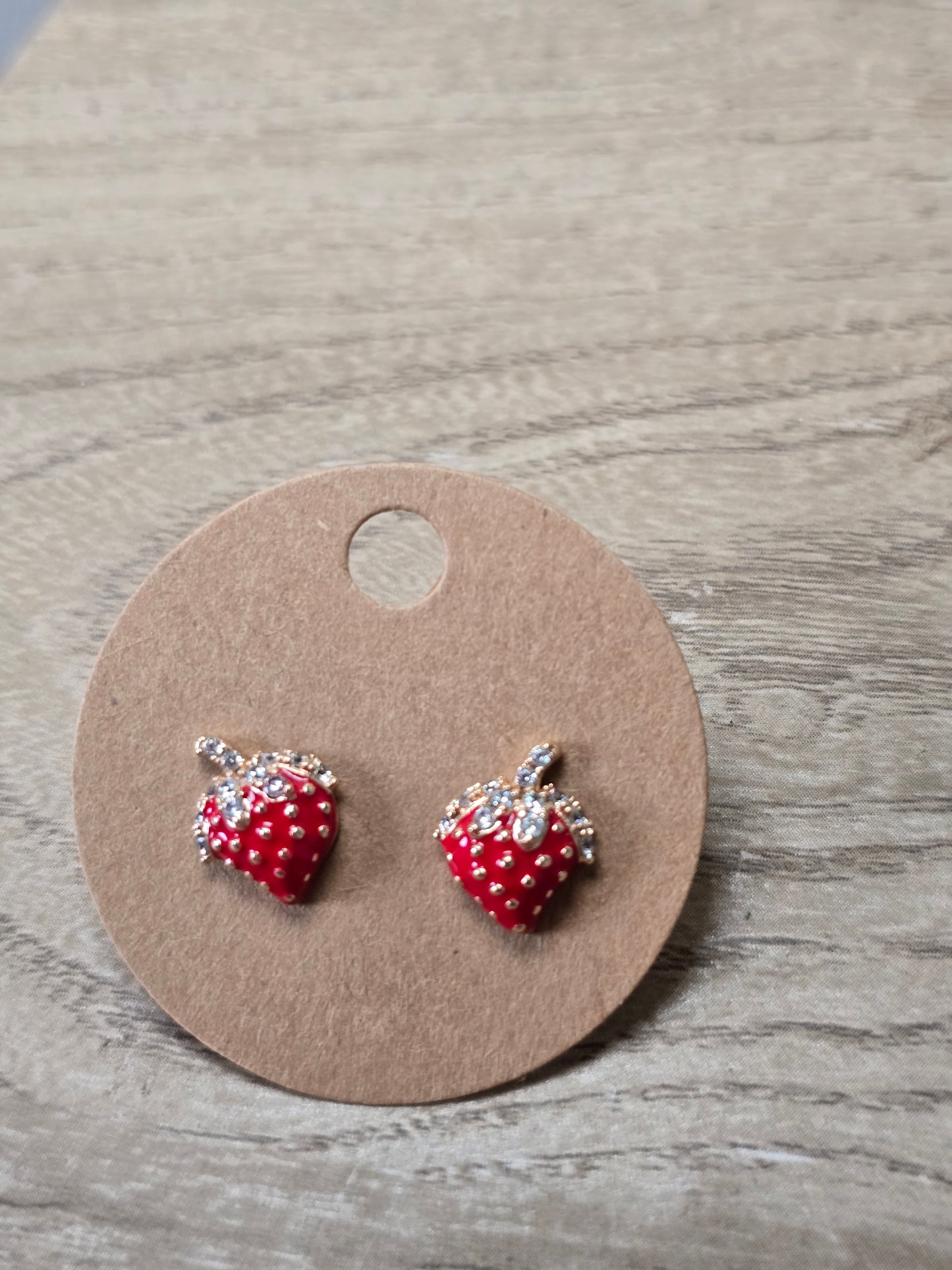 Strawberry Earrings