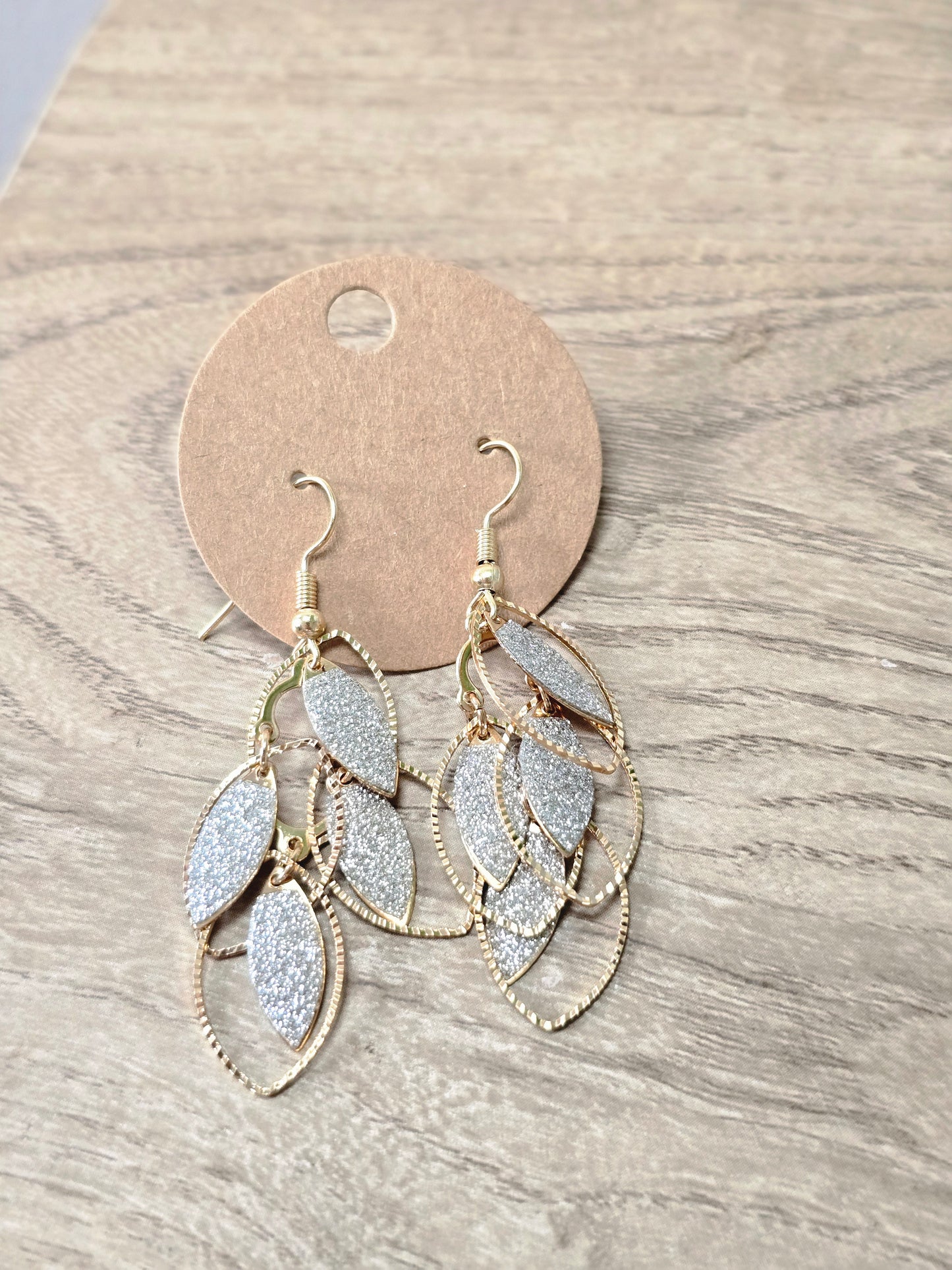 Diamante Drop Earrings