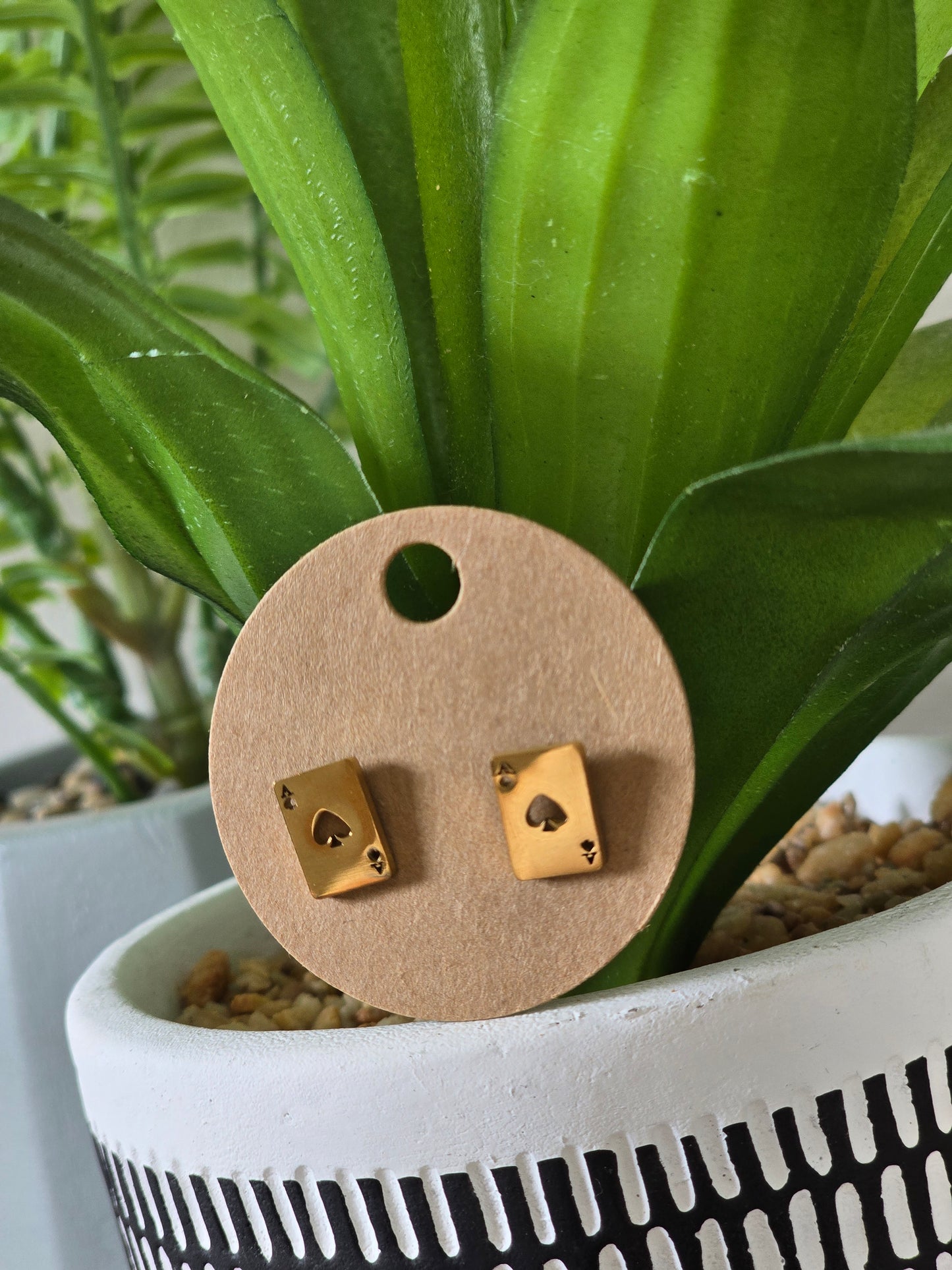 Playing Card Earrings
