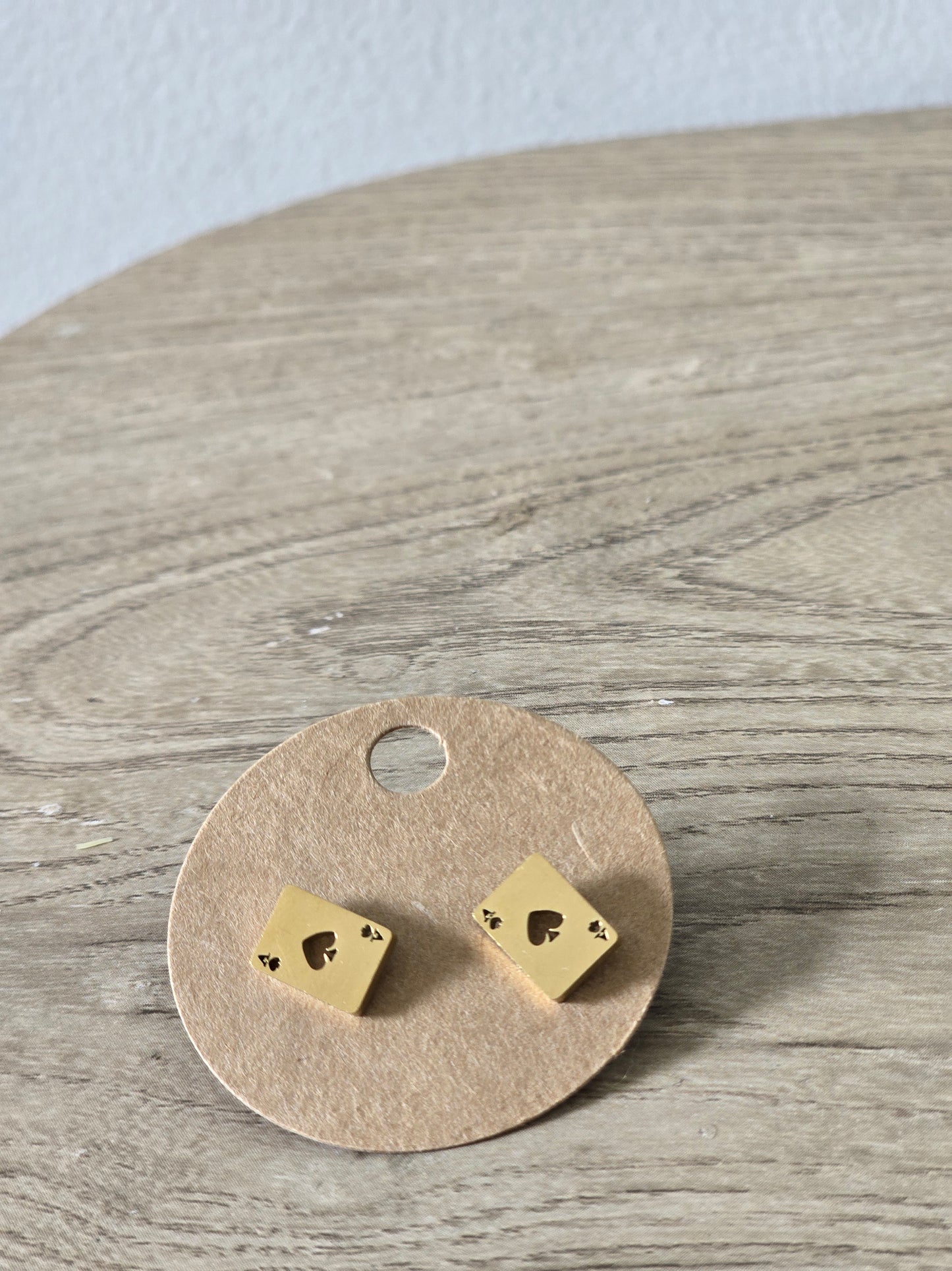 Playing Card Earrings