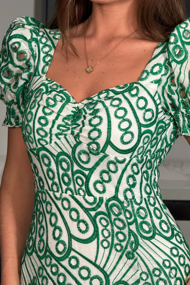 Daisy Green Dress