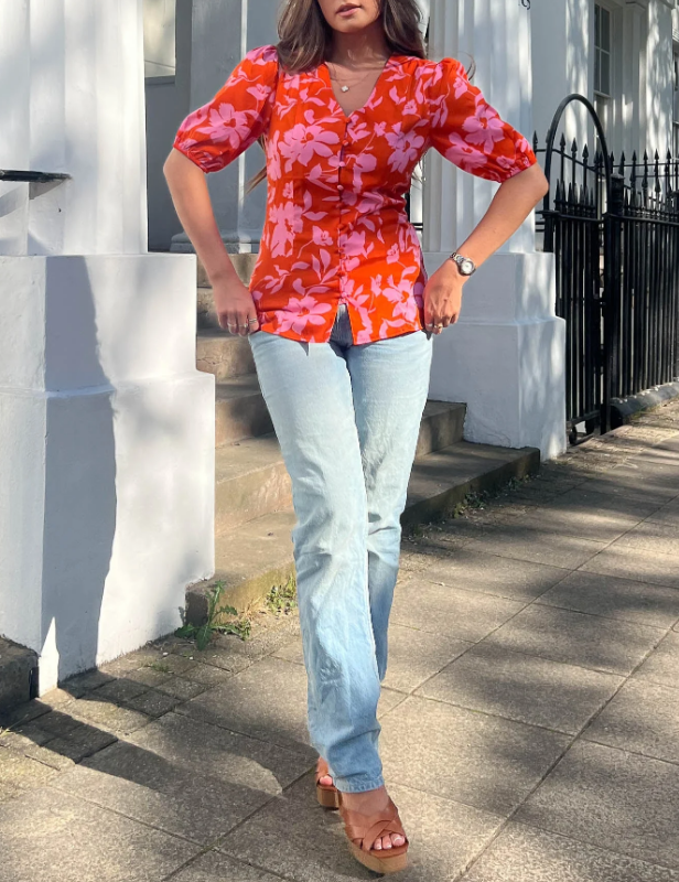 Ellie Floral Blouse