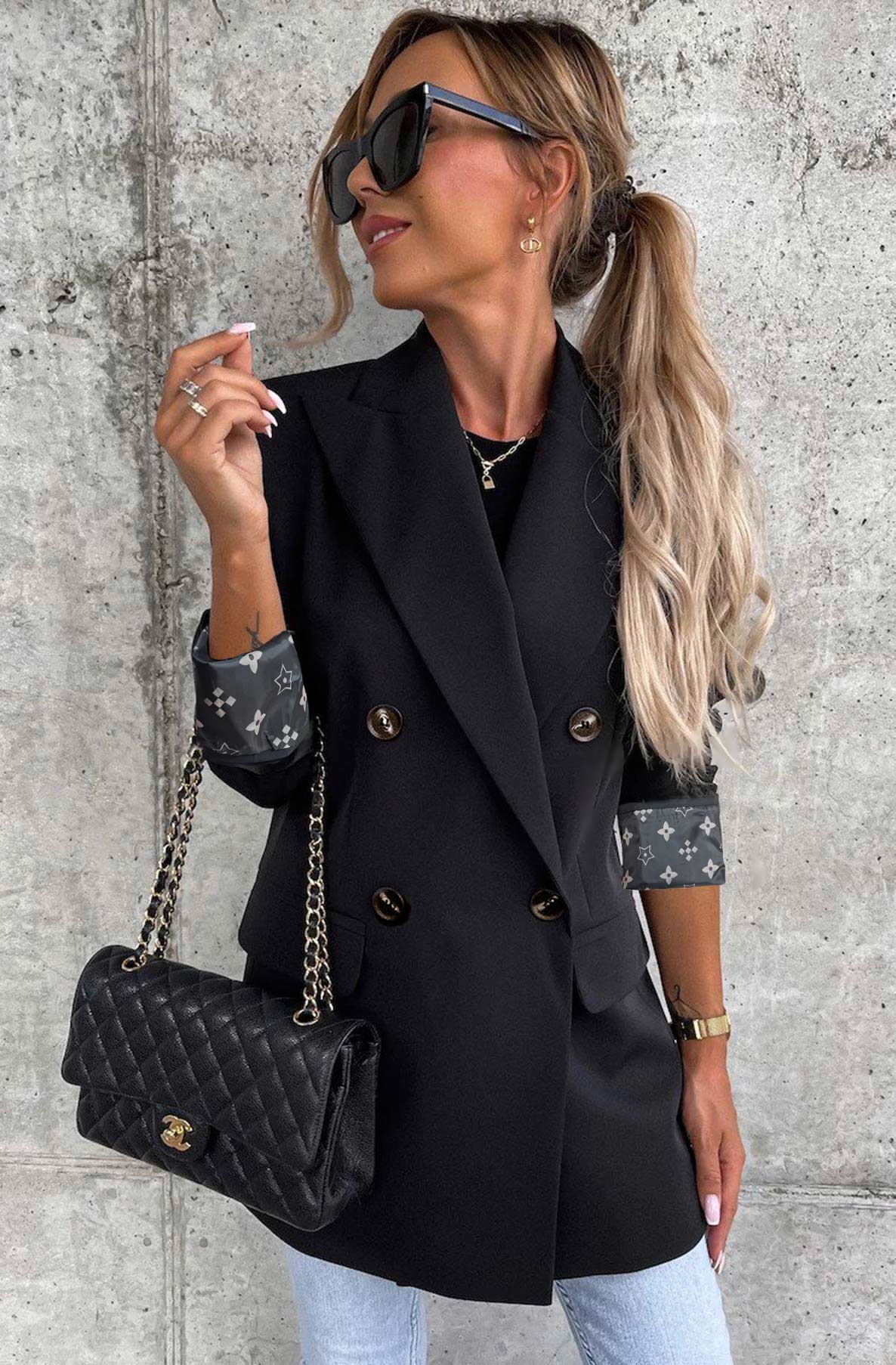 Becca Luxury Blazer Black