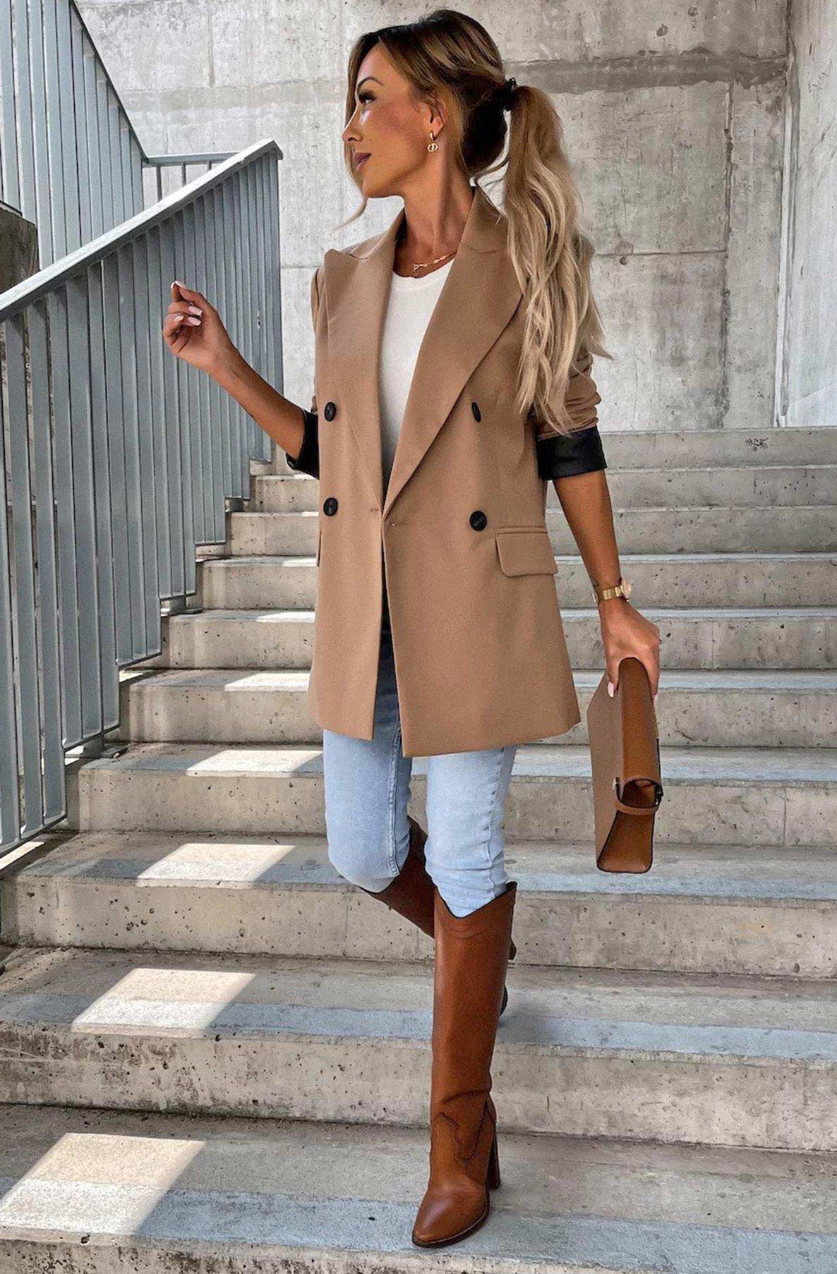 Cara Blazer Cream