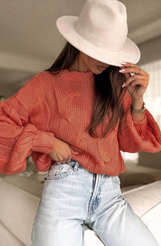 Daniella Knit Jumper Rust