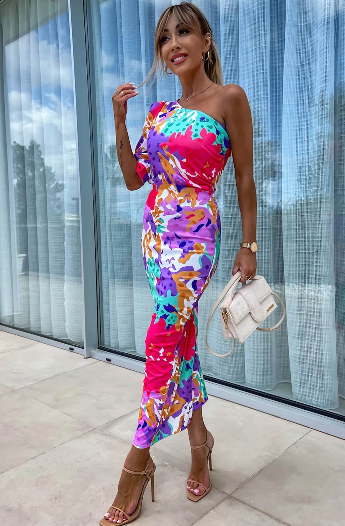Rachel Abstract Dress