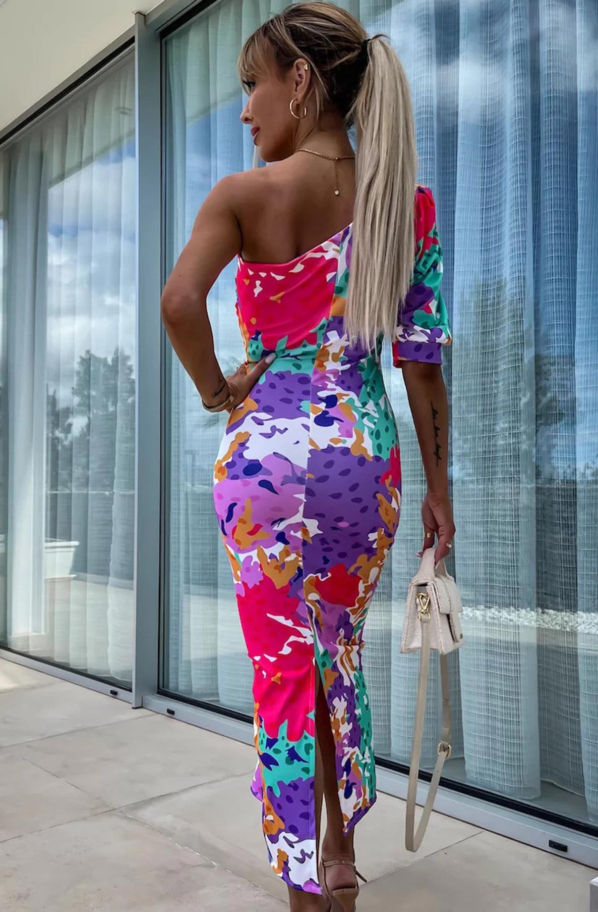 Rachel Abstract Dress