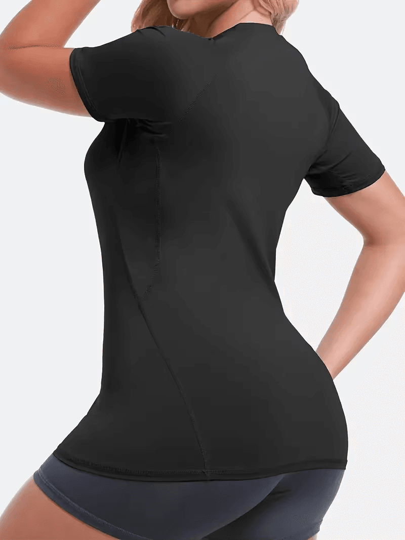 Luna Sports Compression Top Black