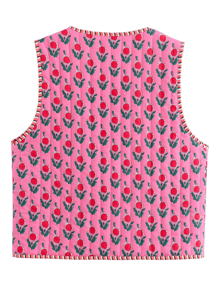 Izzie Floral Vest