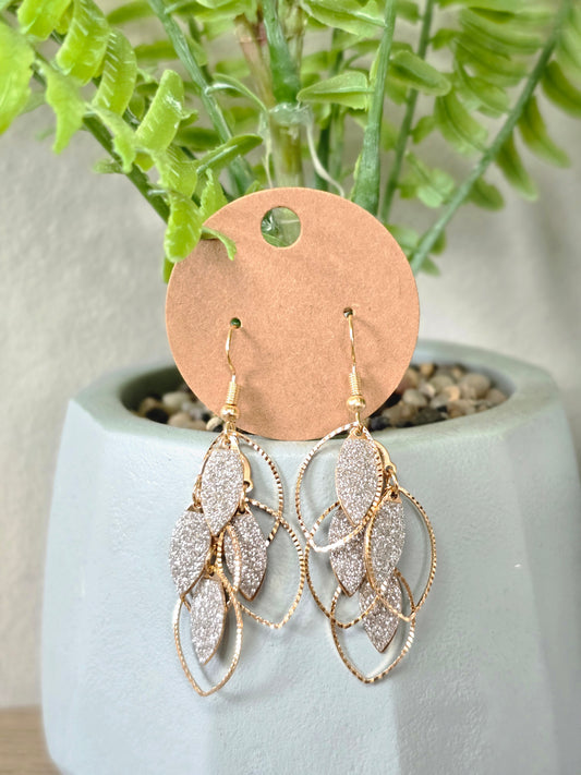 Diamante Drop Earrings