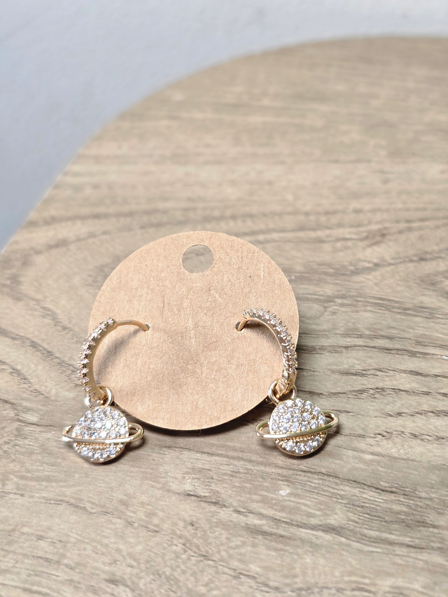 Planet Hoop Earrings
