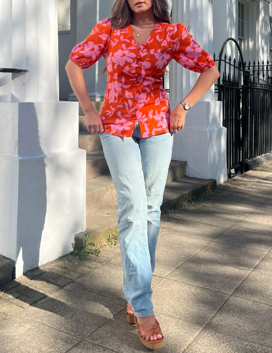 Ellie Floral Blouse
