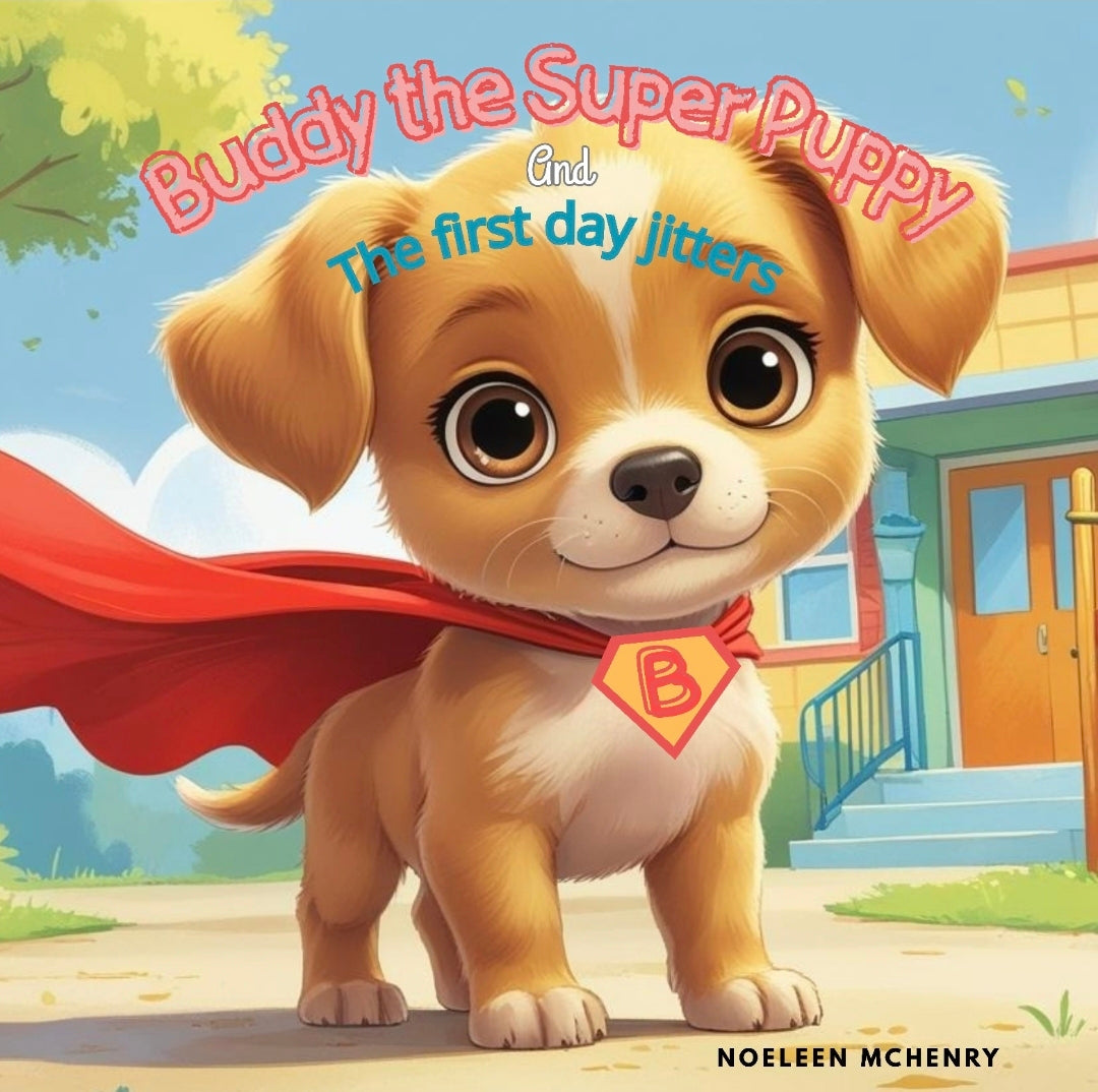 Buddy The Super Puppy and the first day jitters - EBook